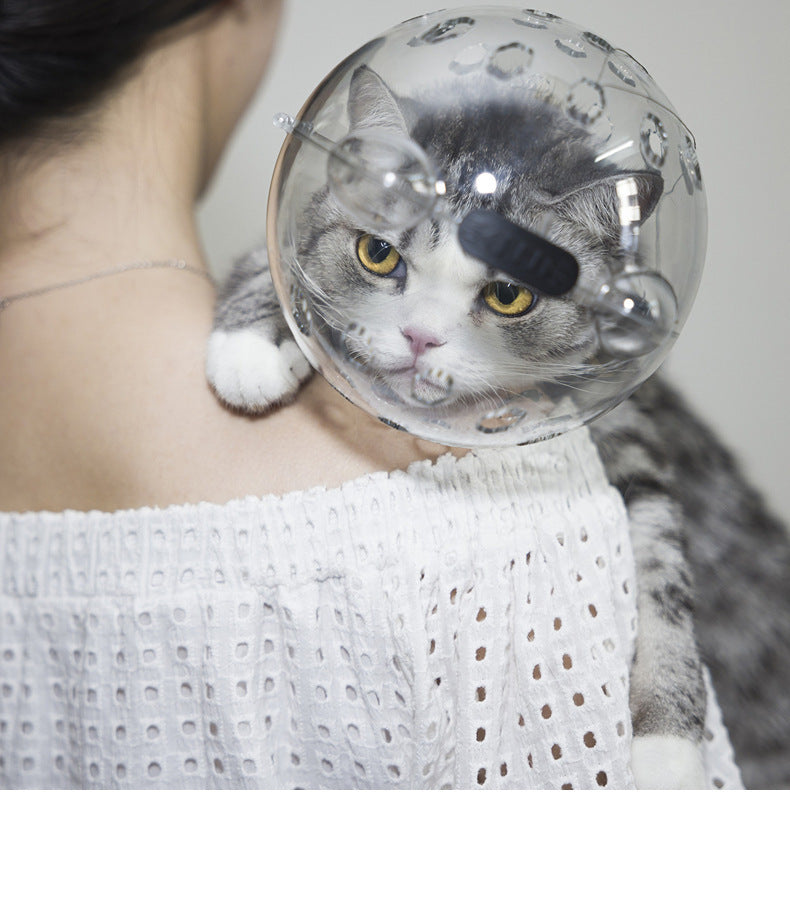 Cat Head Cover for Grooming Ease