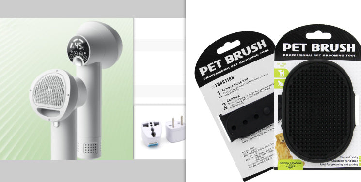 Smart Pet Hair Dryer Blow & Comb Tool for Grooming and Hairdressing