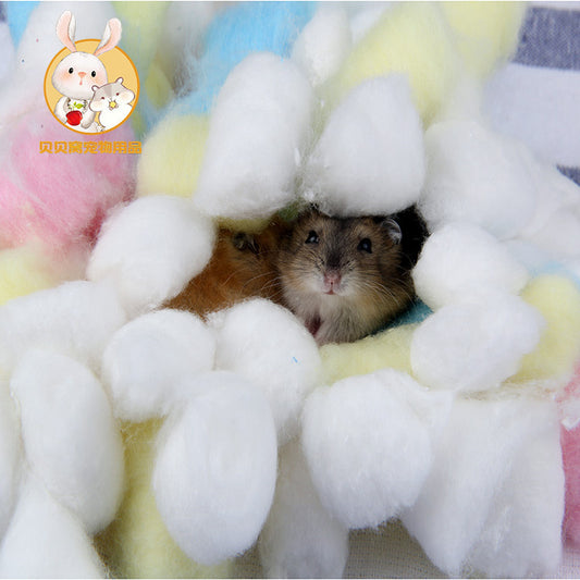 Cute Hamster Sleeping Nest Small House