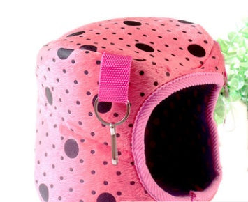 Cute Hamster Sleeping Nest Small House
