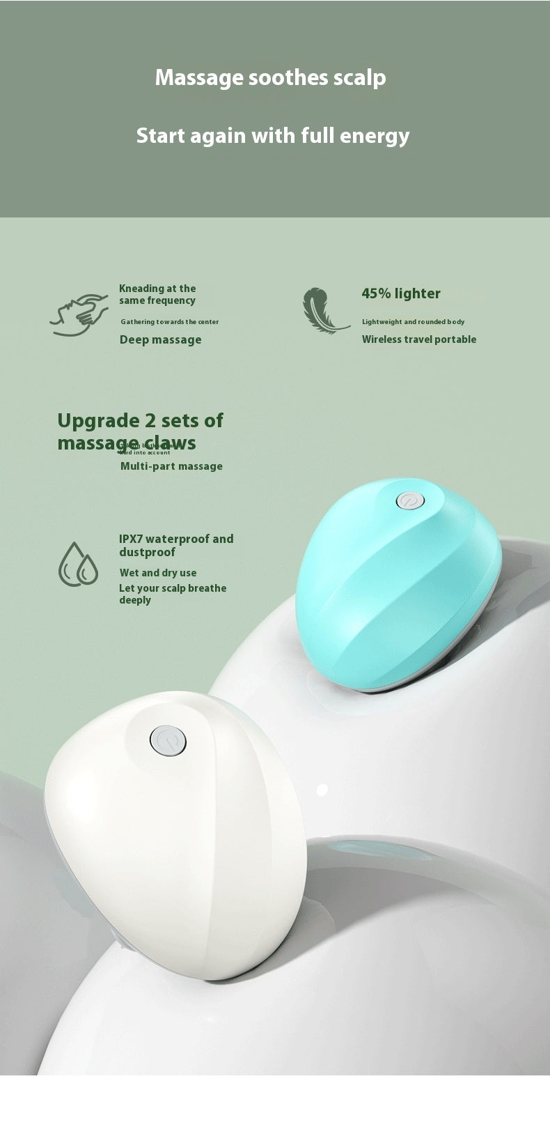 Portable Pet Massager Rechargeable