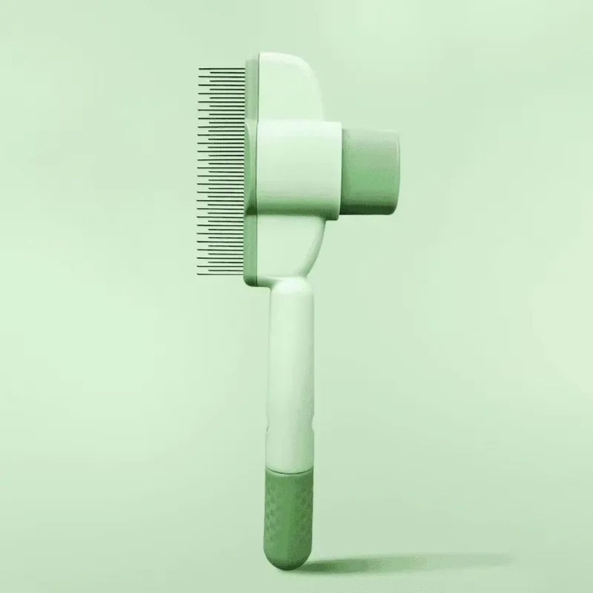 Pet Fur Brush Tool with Button