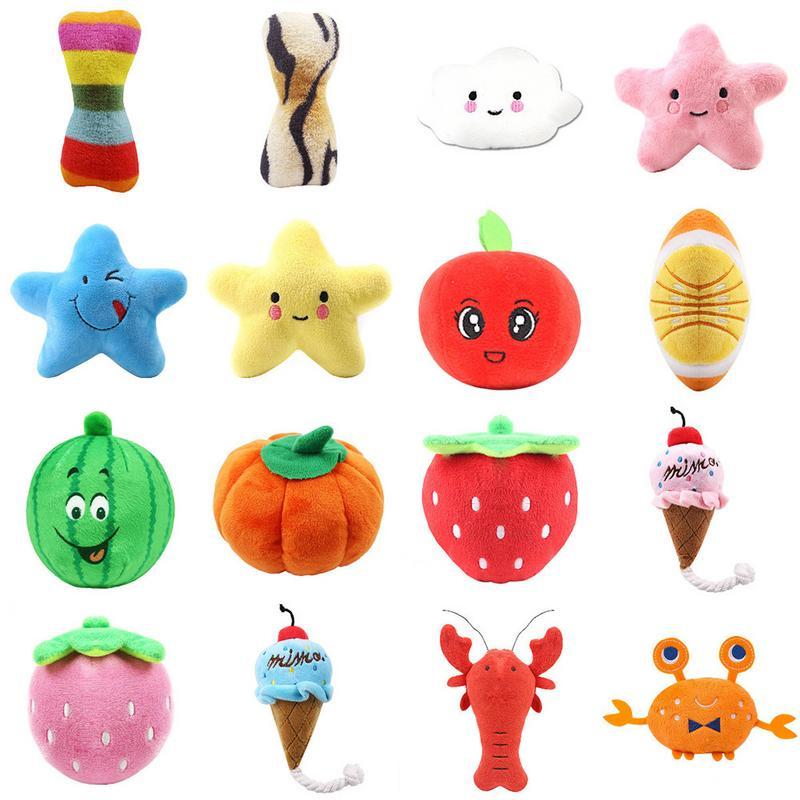 Pet Plushie Chew Toys (Design Variations)
