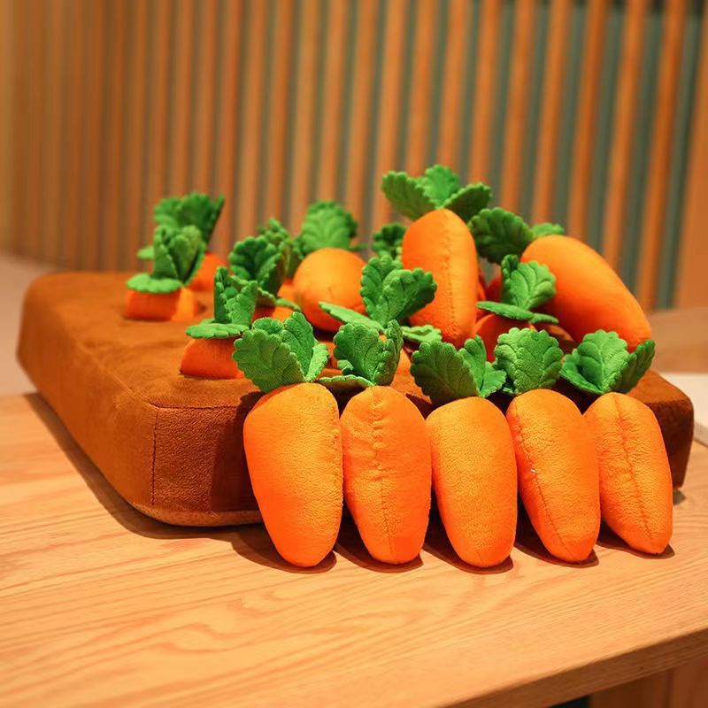 Carrot Pulling Interactive Pet Toy