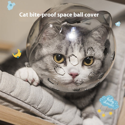 Cat Head Cover for Grooming Ease