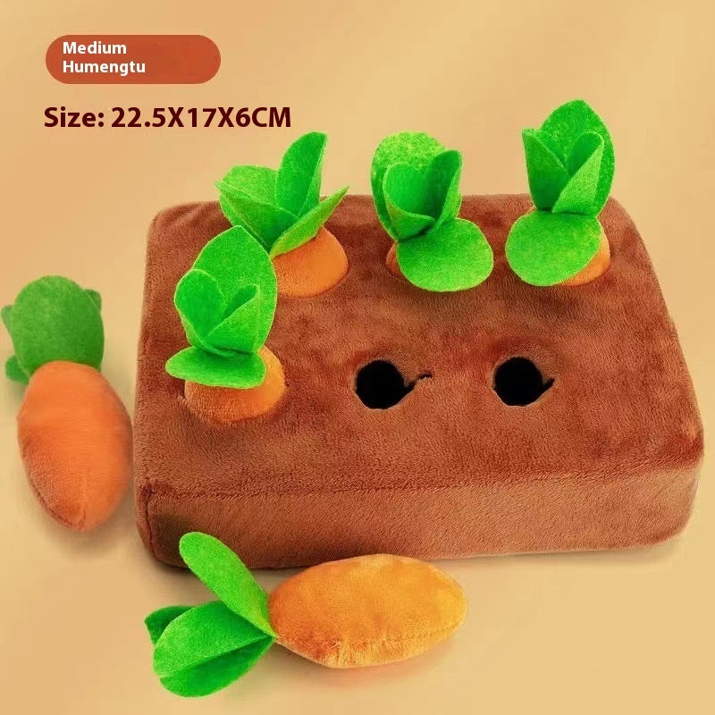 Carrot Pulling Interactive Pet Toy