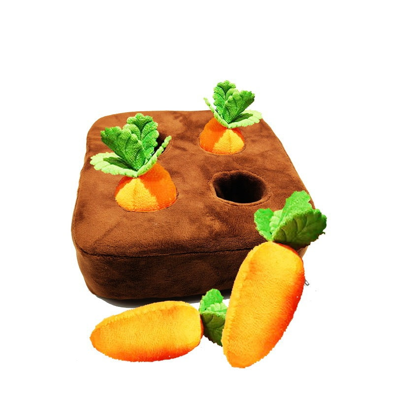 Carrot Pulling Interactive Pet Toy