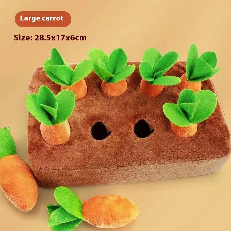Carrot Pulling Interactive Pet Toy