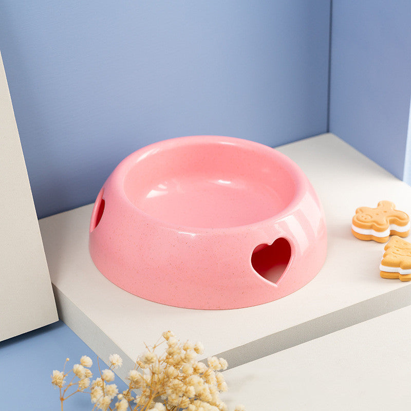 Pet Heart Food Water Bowl