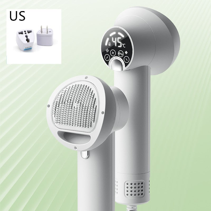 Smart Pet Hair Dryer Blow & Comb Tool for Grooming and Hairdressing