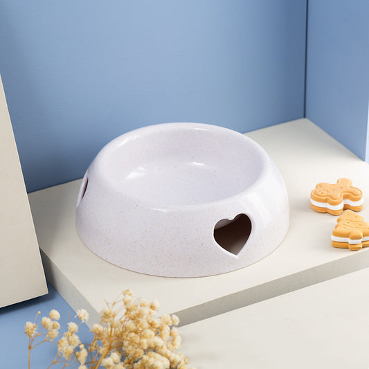 Pet Heart Food Water Bowl