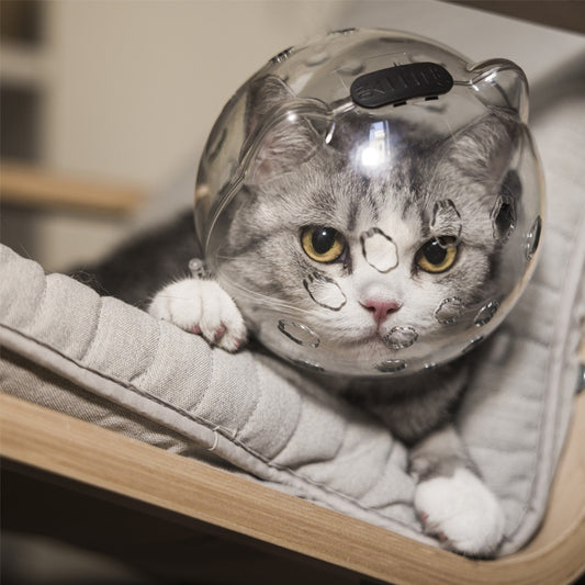 Cat Head Cover for Grooming Ease